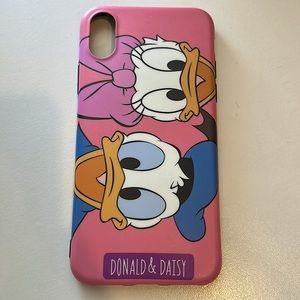 DAISY AND DONALD DISNEY IPHONE X PHONE CASE